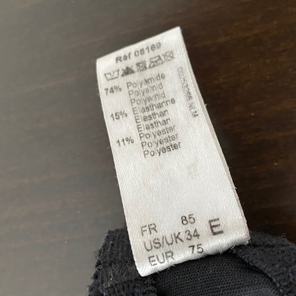 Empreinte Midnight Blue Bra - 34E - Picture 4 of 4